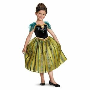 Size 6 Frozen Anna Coronation Gown Disney Parks Authentic Original Costume